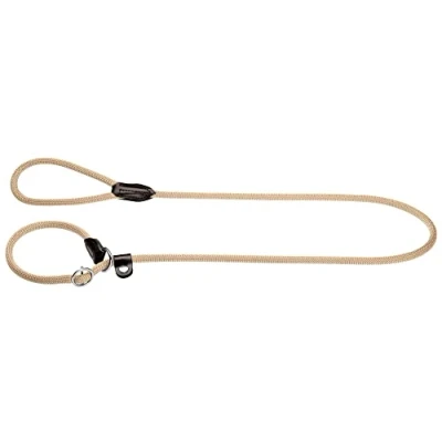 Abbildung von HUNTER FREESTYLE Retriever Leine, mit integrierter Halsung, witterungsbeständig, 1,0 x 170 cm, beige