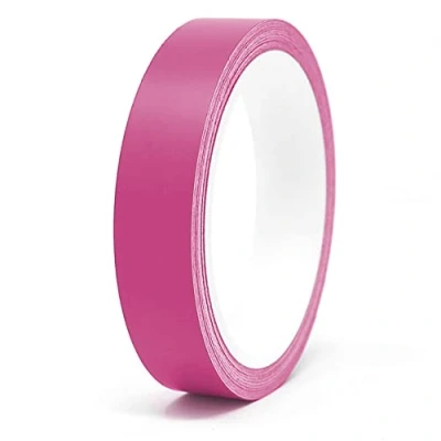 Abbildung von Finest Folia 10 Meter Matt Zierstreifen Auto LKW Motorrad Boot Modellbau Basteln DIY Deko Dekorstreifen Seitenstreifen Klebestreife selbstklebend (Pink matt, 10mm Breite)