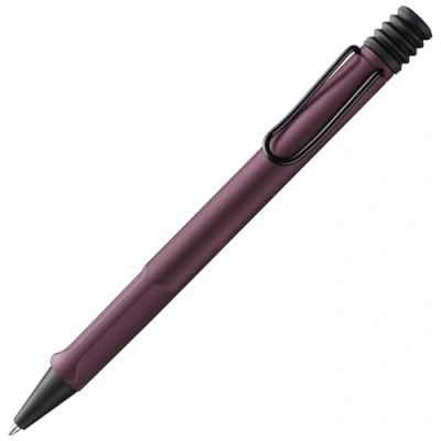 Abbildung von Lamy safari scarlet Kugelschreiber zeitlos klassicher Kuli mit ergonomischem Griff &amp; robustem ASA Kunststoff inkl. Großraummine M 16 in Strichbreite schwarz