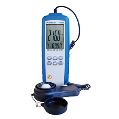 Abbildung von Peaktech 5086 Digitales LED Lux Messgerät, 3 3/4 stellig