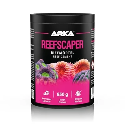 Abbildung von MICROBE LIFT Reefscaper 1000 g Professioneller Riffmörtel ideal zur stabilen Befestigung von Korallen und Riffstrukturen in Meerwasseraquarien, einfach der Anwendung.