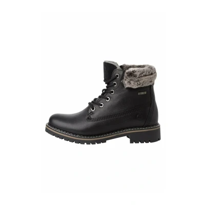Abbildung von Tamaris Snowboot/Winterstiefel, Damen, Größe: 36, Black lea fur Schuhe