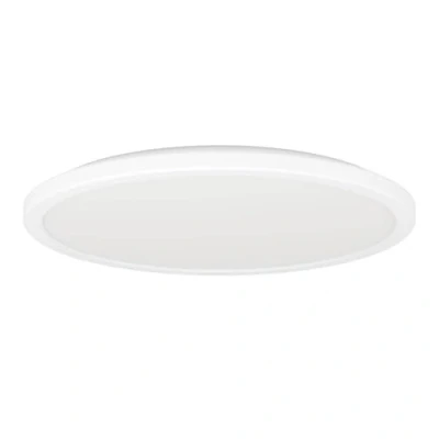 Abbildung von EGLO connect.z Smart Home LED Badezimmer Deckenleuchte Rovito Z, ZigBee, App und Sprachsteuerung Alexa, warmweiß kaltweiß, RGB, dimmbare Bad Deckenlampe, weiß, IP44, Ø 39 cm