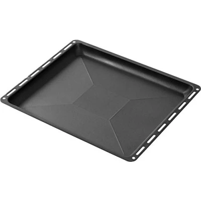 Abbildung von ICQN 460 x 375 30 mm Antihaft Beschichtung Backblech, Passend für Bosch Neff Constructa, Non Stick Fettpfanne Backofen, Kratzfest, 46 37.5 3 cm