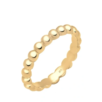 Abbildung von Elli Stack BALL Modern Ring, Damen, Größe: 54, Goldfarben