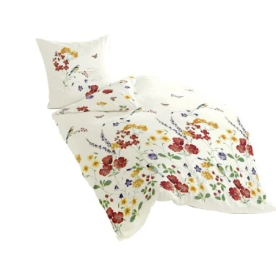 Abbildung von Bierbaum Bettwäsche 6477, Mako Satin, Designed in Germany, bunt 01, 135x200 + 80x80 cm