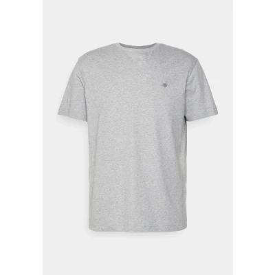 Abbildung von GANT REG Shield Tshirt basic, Herren, Größe: Small, Grey