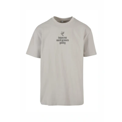 Abbildung von Upscale by Mister Tee Justice Oversize Tshirt print, Herren, Größe: XL, Lightasphalt
