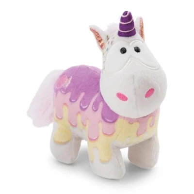 Abbildung von NICI Kuscheltier Einhorn Sweety Rainbow 13cm Weiss Weiches Plüschtier niedliches Stofftier zum Kuscheln &amp; Spielen tolle Geschenkidee für Kinder Erwachsene 61904