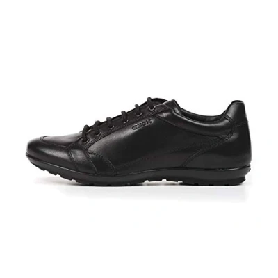 Abbildung von Geox Symbol Sportlicher Schnürer, Herren, Größe: 44, Black Schuhe