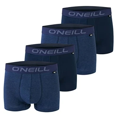Abbildung von O&#039;Neill Herren Basic Boxer Short Sport Unterwäsche für alle Anlässe im 2er Set Blau Melange S