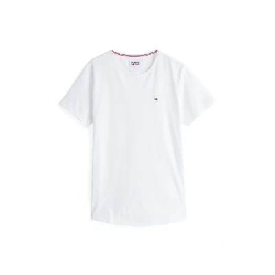 Abbildung von Tommy Jeans Classic C NECK Tshirt basic, Herren, Größe: XS, White
