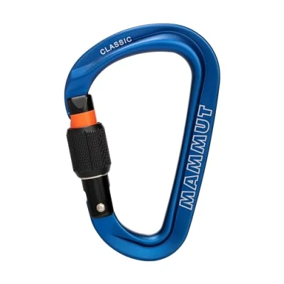 Abbildung von Mammut Mosqueton Classic HMS Screwgate Karabiner, Blue (blau), Einheitsgröße