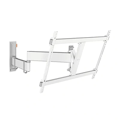 Abbildung von Vogel&#039;s Comfort TVM 3645 Schwenkbare TV Wandhalterung für 40 77 Zoll Fernseher, max. 35 kg, Schwenkbar bis zu 180, Full Motion Halterung VESA 600x400, Universelle Kompatibilität, Weiß