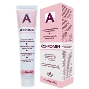 Abbildung von Achromin Bleichcreme für dunkle Flecken, Altersflecken und nach der Schwangerschaft, 45 ml