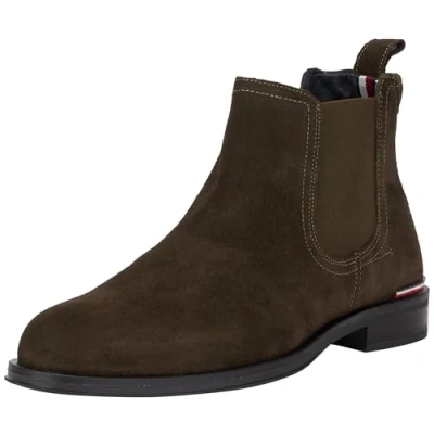 Abbildung von Tommy Hilfiger CORE Chelsea Stiefelette, Herren, Größe: 42, Black Schuhe