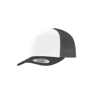 Abbildung von Flexfit Retro Trucker Cap, Größe: One Size, Darkgrey/white