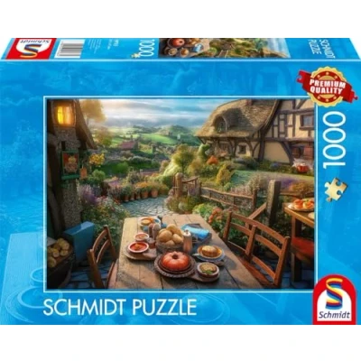 Abbildung von Schmidt Spiele 59763 Frühstück mit Aussicht, 1000 Teile Puzzle, bunt