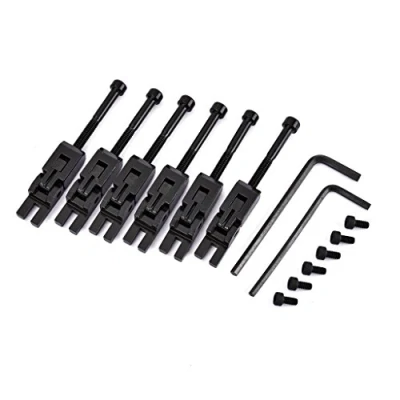 Abbildung von Alnicov Set mit 6 Tremolo Verriegelungssätteln für Floyd Rose Gitarre Saitenverriegelungsschrauben