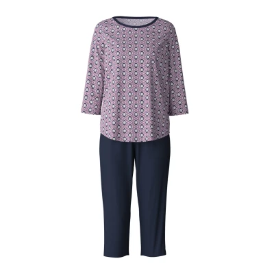 Abbildung von Calida 3/4 SET Pyjama, Damen, Größe: 40, Peacoat blue