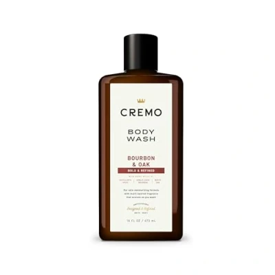 Abbildung von CREMO All Season Body Wash Für Männer Feuchtigkeitsspendendes Duschgel Bourbon &amp; Eiche 473ml