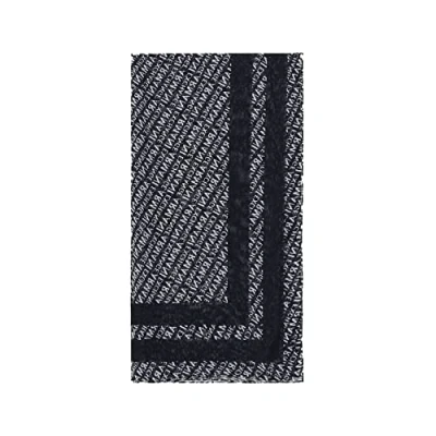 Abbildung von Armani Exchange Women&#039;s 252587 Scarf, Black/White, One Size