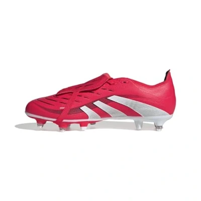 Abbildung von adidas Performance Predator League FOLD OVER Tongue SOFT Ground Fußballschuh Stollen, Herren, Größe: 40 2/3, Lucid red/footwear white/core black