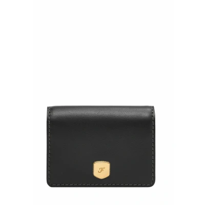 Abbildung von Fossil Women&#039;s Lennox Bi Fold Wallet, Black