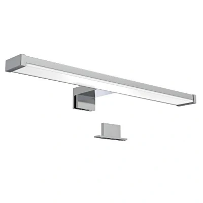 Abbildung von B.K.Licht I LED Spiegellampe Badlampe Schminklicht Badezimmer Leuchte Schrankleuchte Spiegelschrank Klemmleuchte neutral weiß IP44 spritzwassergeschützt Produktlänge: 40 cm