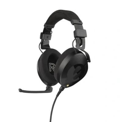 Abbildung von RØDE NTH 100M Professionelles Over Ear Headset für Medien Erstellung, Broadcasting, Podcasting, Content Creation, Streaming und Homeoffice (schwarz)