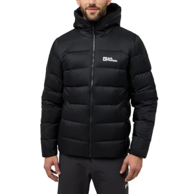 Abbildung von Jack Wolfskin Nebelhorn DOWN Hoody M Daunenjacke, Herren, Größe: XL, Black