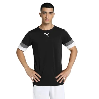Abbildung von Puma mens Shirt, Black Smoked Pearl White, L