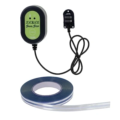 Abbildung von Kerbl SnailStop Elektrischer Schneckenzaun Starter Set, Schutz vor Schnecken für Gärten Gemüsebeet Hochbeet Pflanzen, Schneckenabwehr ohne Gift, Unbedenklich Mensch und Tier
