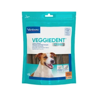 Abbildung von VeggieDent FR3SH Kaustreifen 5 kg bis 10 15 Stück