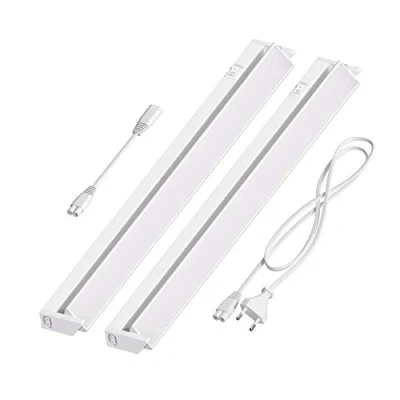 Abbildung von ledscom.de LED Unterbau Leuchte LIWO 58cm, schwenkbar, je 979lm, warmweiß 2er Set