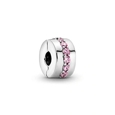Abbildung von Pandora Sparkling ROW Spacer Charm, Damen, Größe: One Size, Pink