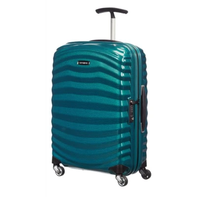 Abbildung von Samsonite Lite Shock Spinner 55cm Petrol Blue Koffer mit 4 Rollen