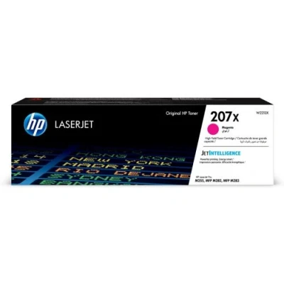 Abbildung von HP 207X (W2213X) Magenta Original Toner mit hoher Reichweite für Color LaserJet Pro M283 / M282 M255