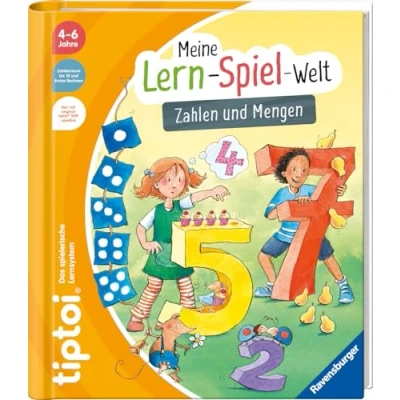 Abbildung von tiptoi® Meine Lern Spiel Welt: Zahlen und Mengen, Buch zum lernen ab 4 Jahre
