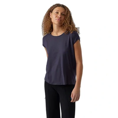 Abbildung von Vero Moda AVA Tshirt basic, Damen, Größe: Medium, Night sky