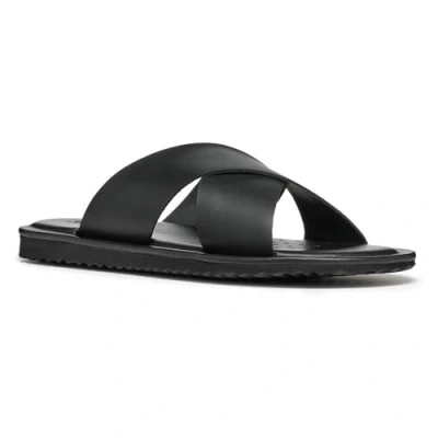Abbildung von Geox U Erice Pantolette flach, Herren, Größe: 44, Black Schuhe