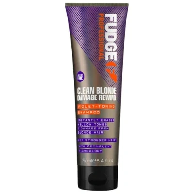 Abbildung von Fudge Clean Blonde Damage Rewind Violettoning Shampoo Shampoo, Größe: 250 ml,