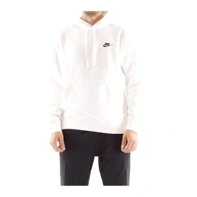 Abbildung von Nike Sportswear CLUB Hoodie Kapuzenpullover, Herren, Größe: Medium, White/black