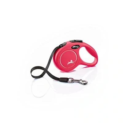 Abbildung von flexi New Classic XS Gurt 3 m rot für Hunde bis 12 kg