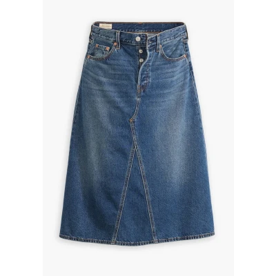 Abbildung von Levi&#039;s Decon Skirt Jeansrock, Damen, Größe: 28, Mid morning