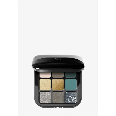 Abbildung von KIKO Milano Glamour Multi Finish Eyeshadow Palette 06 mit 9 Lidschatten von verschiedenen