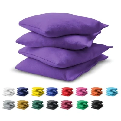 Abbildung von GoSports Cornhole Bean Bags Taschen, violett