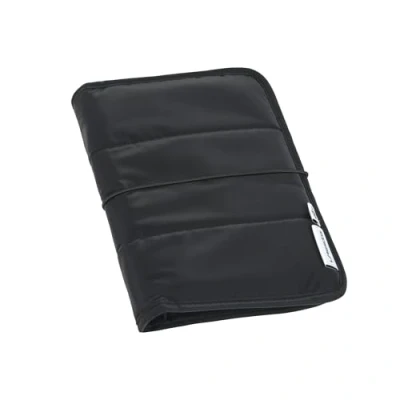 Abbildung von LÄSSIG Baby Windeltasche mit Wickelunterlage und Fach für Feuchttücher unterwegs/Changing Pouch black