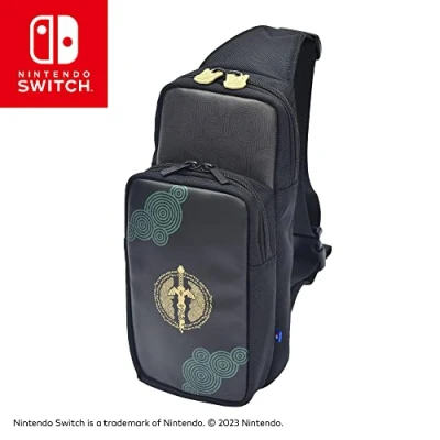 Abbildung von HORI Adventure Pack (The Legend of Zelda: Tears the Kingdom Edition) Nintendo Switch Umhängetasche Offiziell Lizenziert Switch/Nintendo Lite/Nintendo OLED Modell