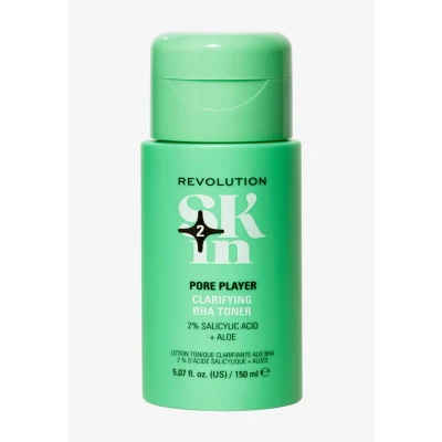 Abbildung von SKIN by Revolution PORE Player 2% Salicylic ACID &amp; ALOE Clarifying Toner Gesichtswasser, Größe: 150 ml, 000